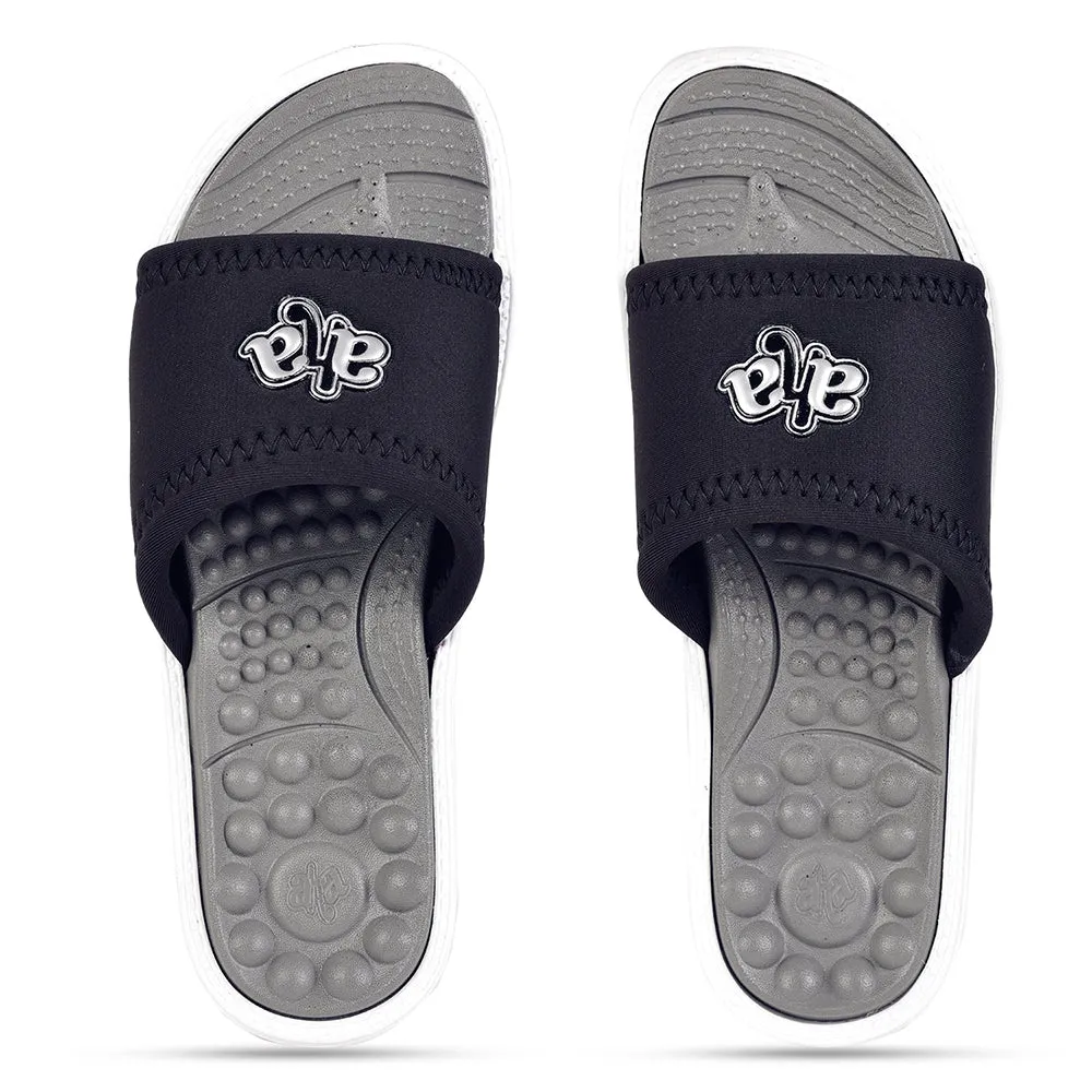 A-HA By Liberty Navy Blue Slides For Women WAGAS-10