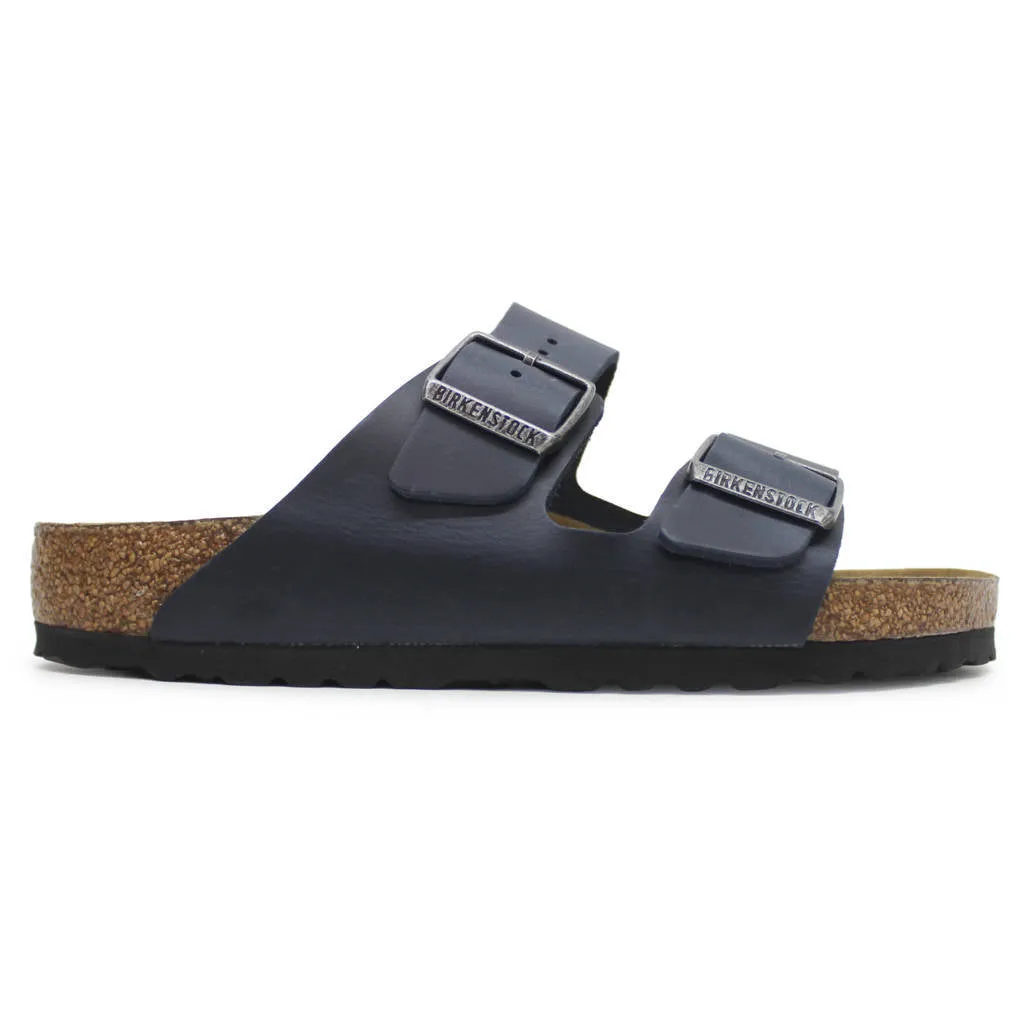 Arizona BS Soft Footbed Oiled Leather Unisex Slides Sandals