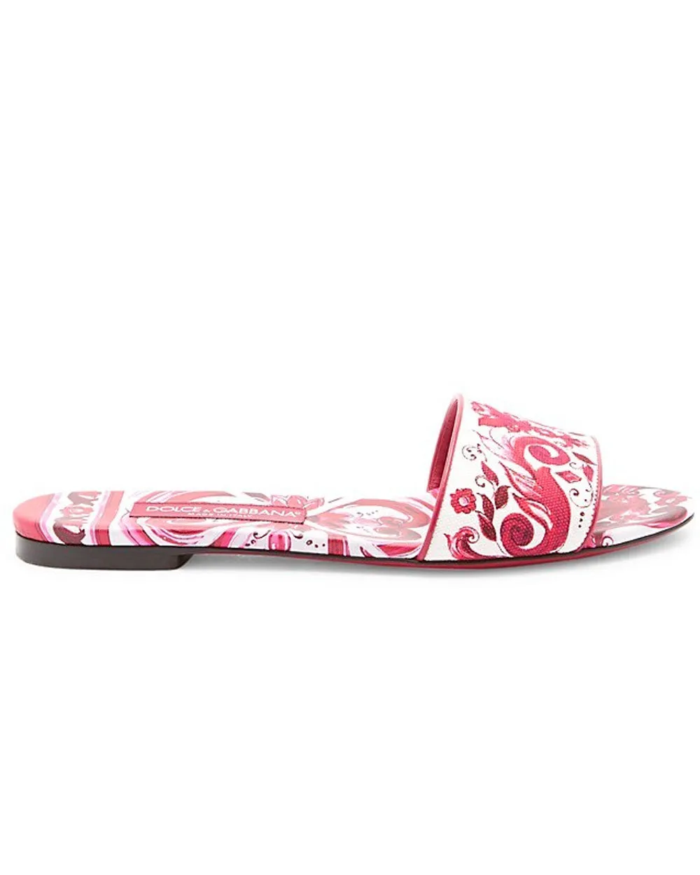 Ciabatta Canvas Flat in Fucshia