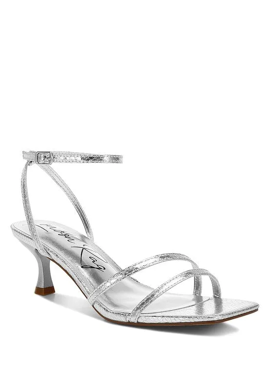 Deacon Faux Leather Strappy Sandals