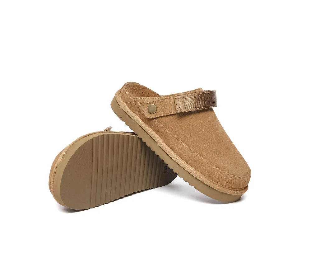 EVERAU® Adjustable Strap Slip-on Flat Sandal Slippers Sierra