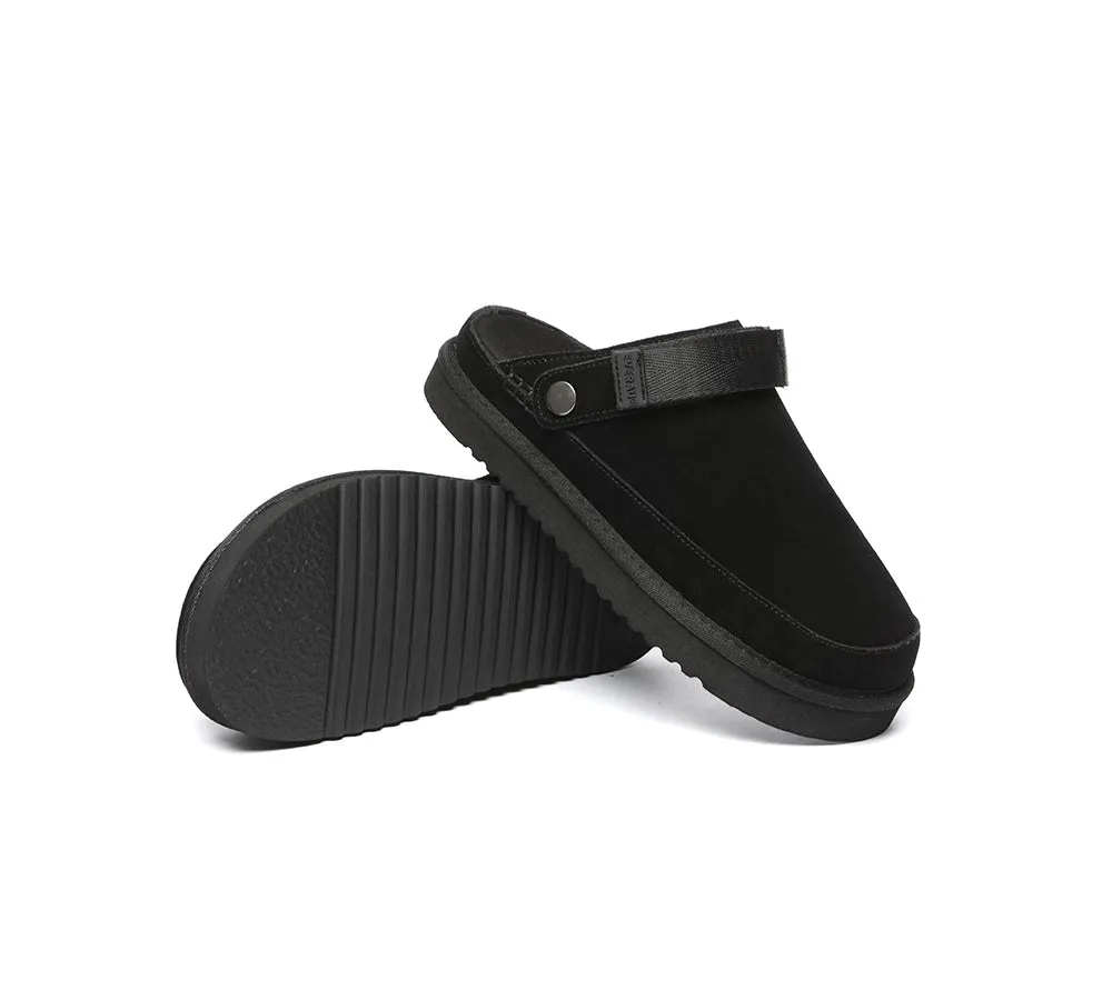 EVERAU® Adjustable Strap Slip-on Flat Sandal Slippers Sierra