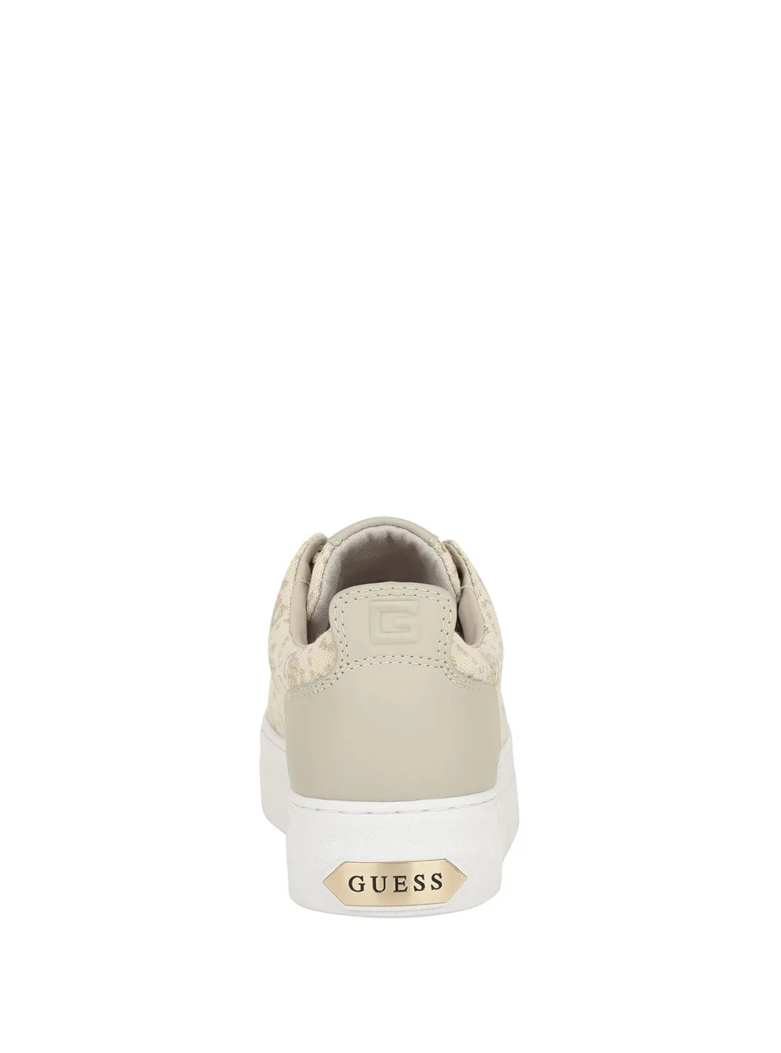 Gold Logo Giaa Low-Top Sneakers