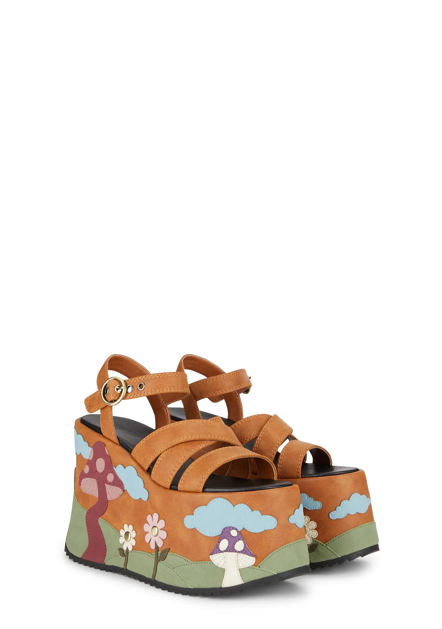 Hippie At Heart Platform Sandals