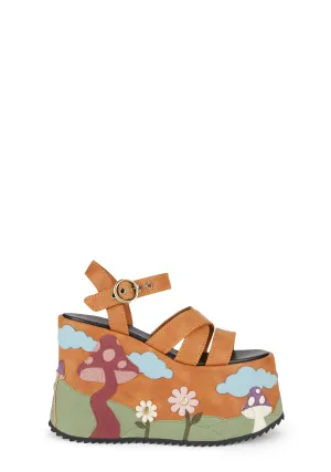 Hippie At Heart Platform Sandals