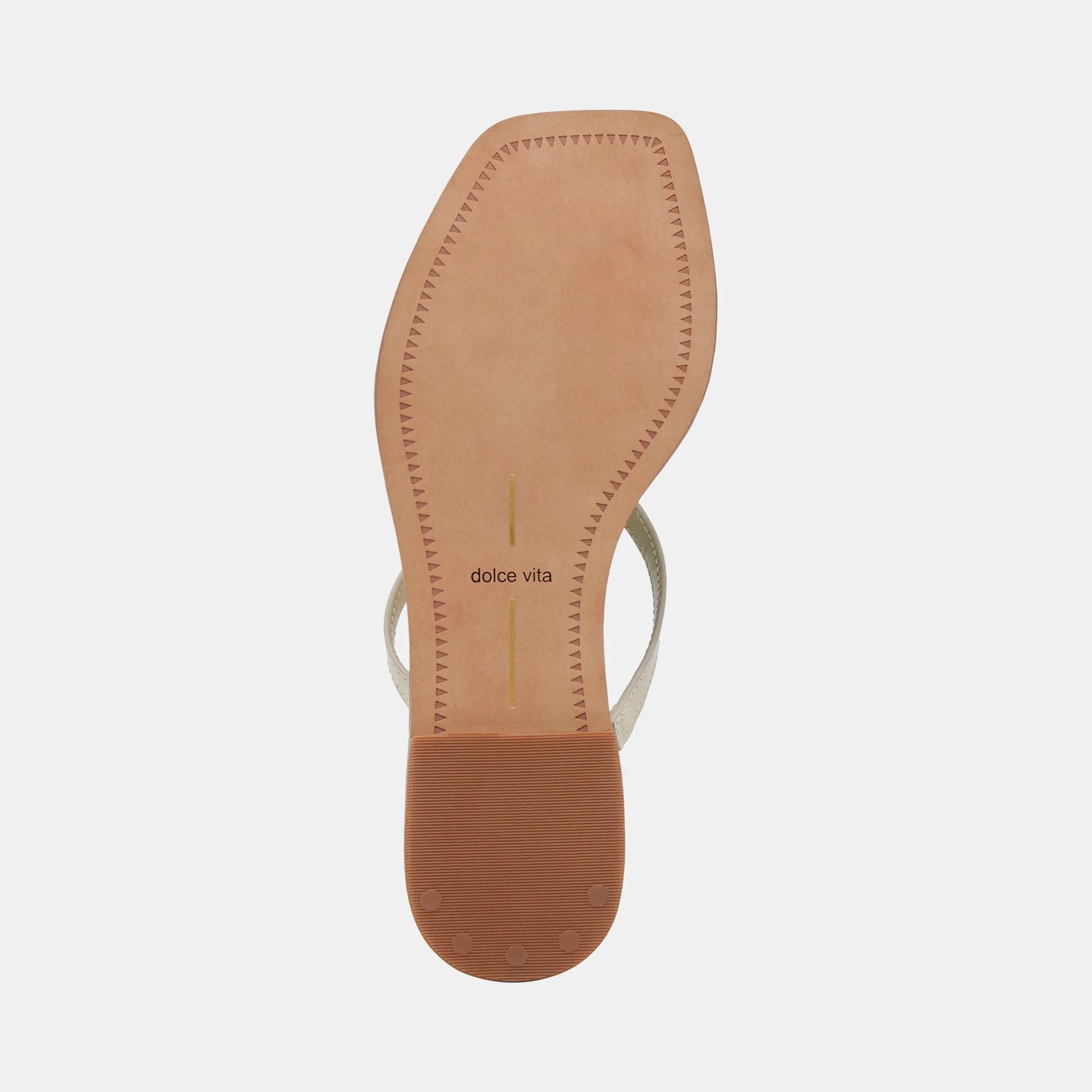 INDIGO SANDALS IVORY LEATHER