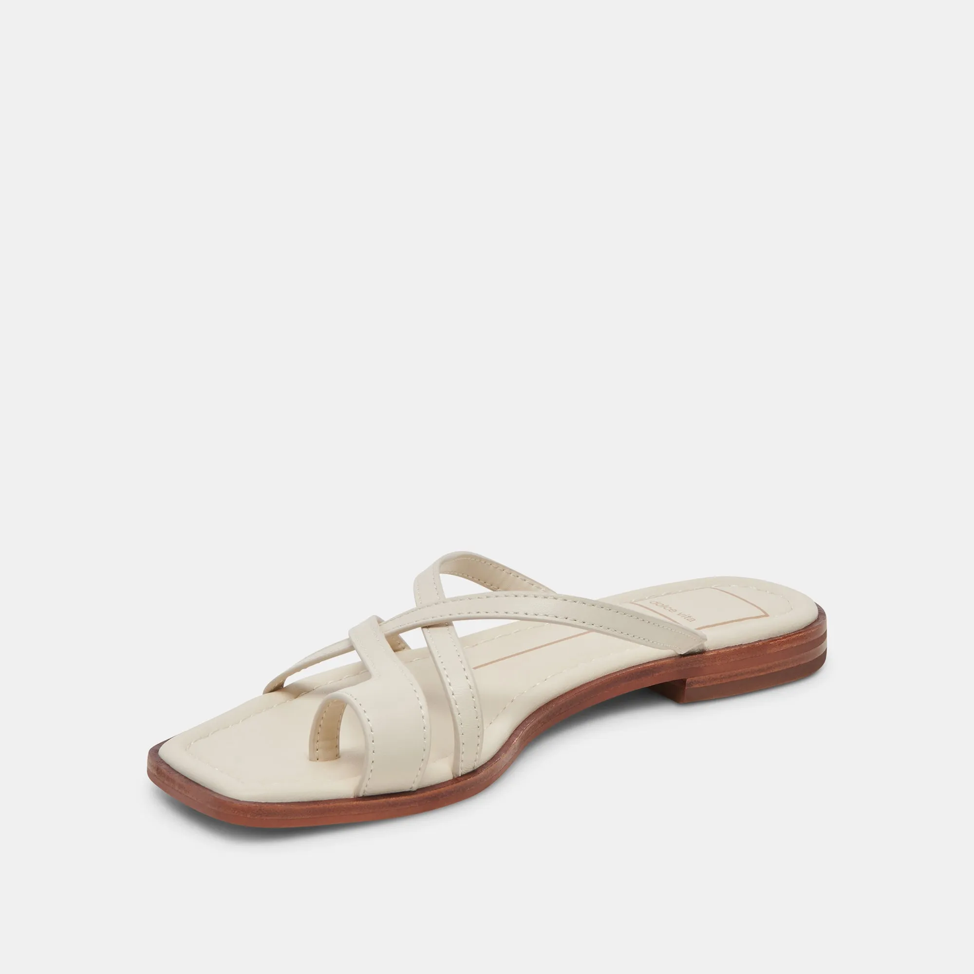 INDIGO SANDALS IVORY LEATHER