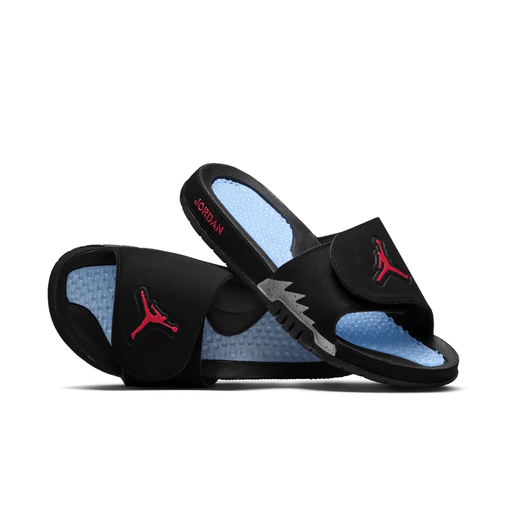 Jordan Hydro 5 Slide 'Black Metallic Silver'