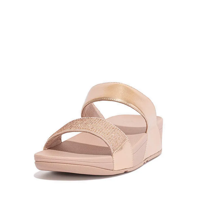 LULU CRYSTAL EMBELLISHED  SLIDES