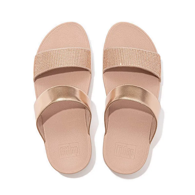 LULU CRYSTAL EMBELLISHED  SLIDES