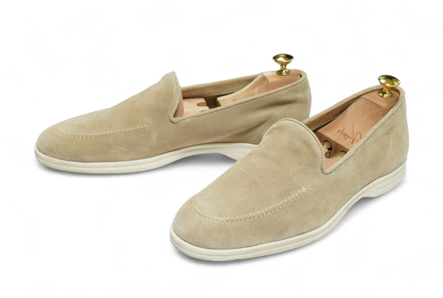 Myrqvist - Beige Unlined Loafers 45