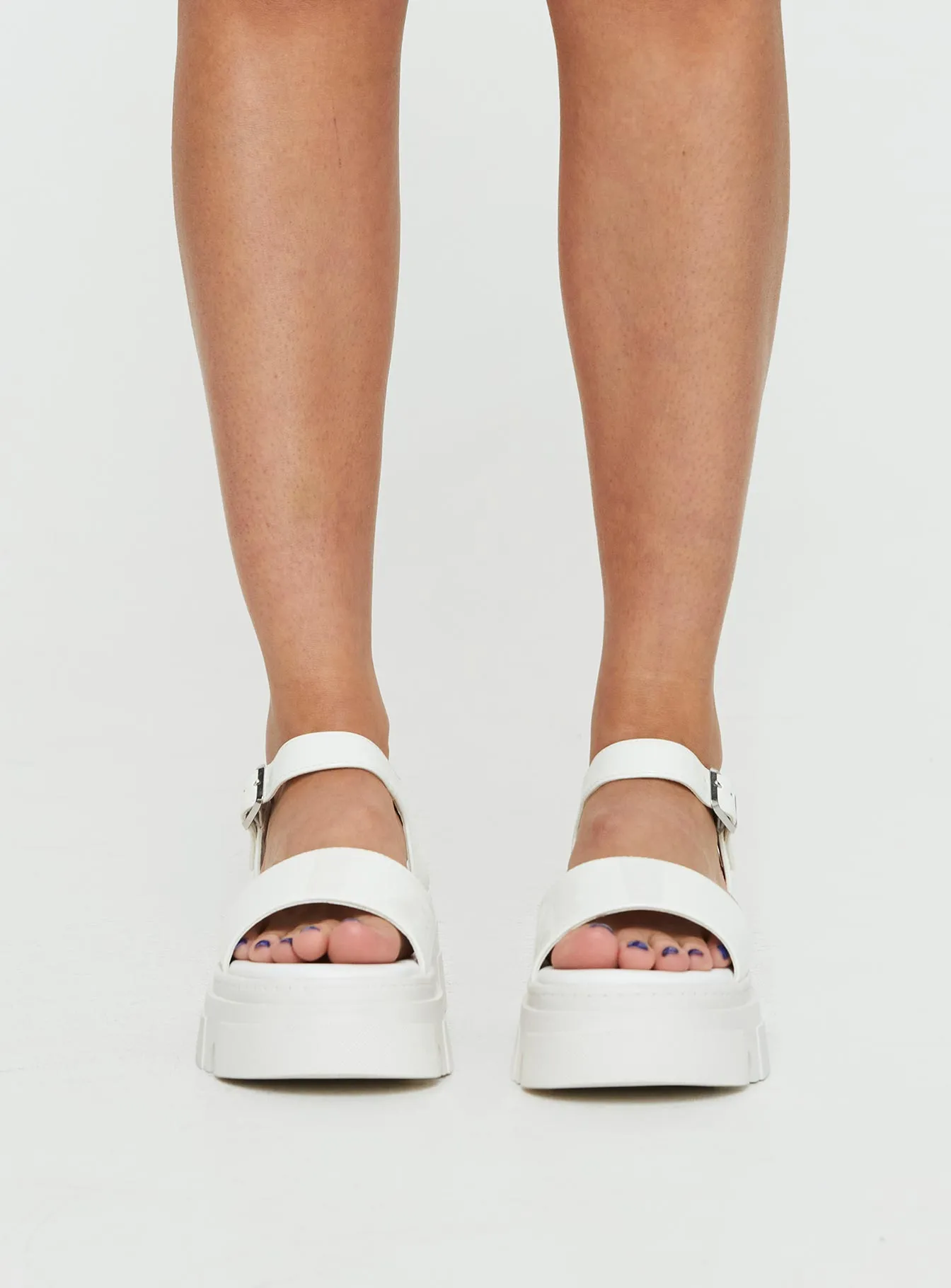 Paityn Sandals White