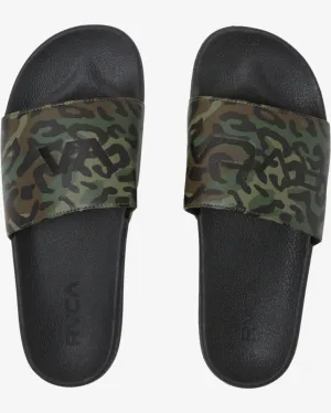 RVCA Sport Slides - Animal Camo