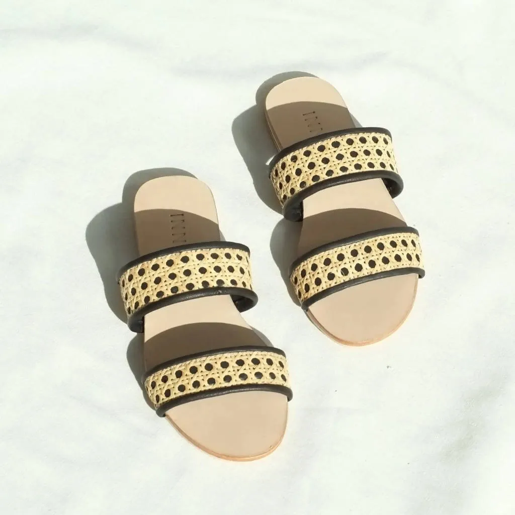 Sinta Double Strap Slides