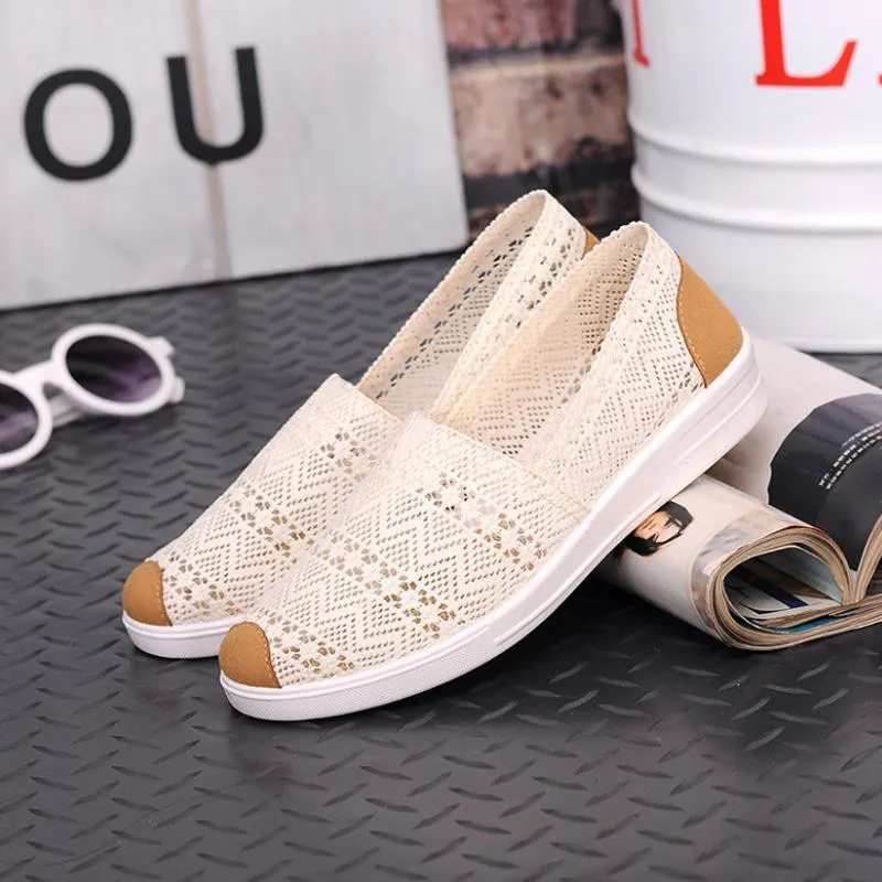 Slip-On Mesh Shoes for Ladies