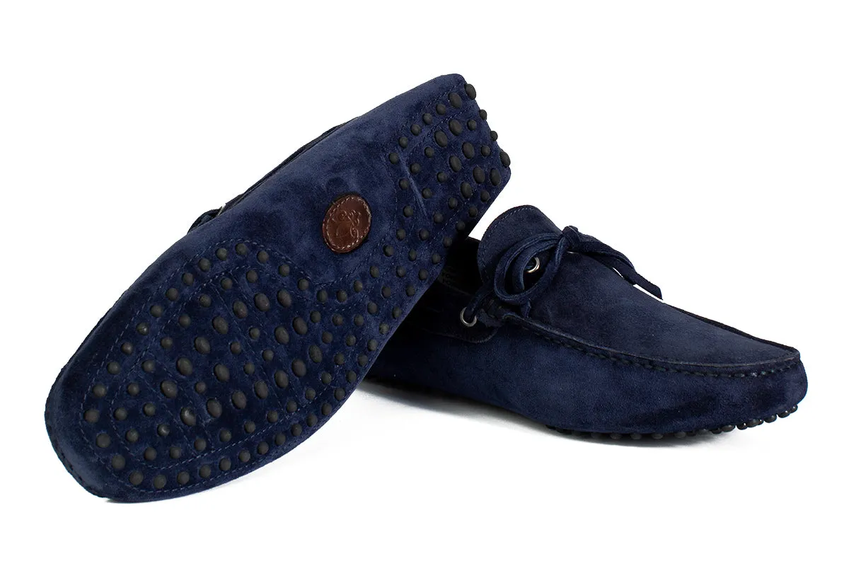 The Onassis Tie Driver - Blue Suede