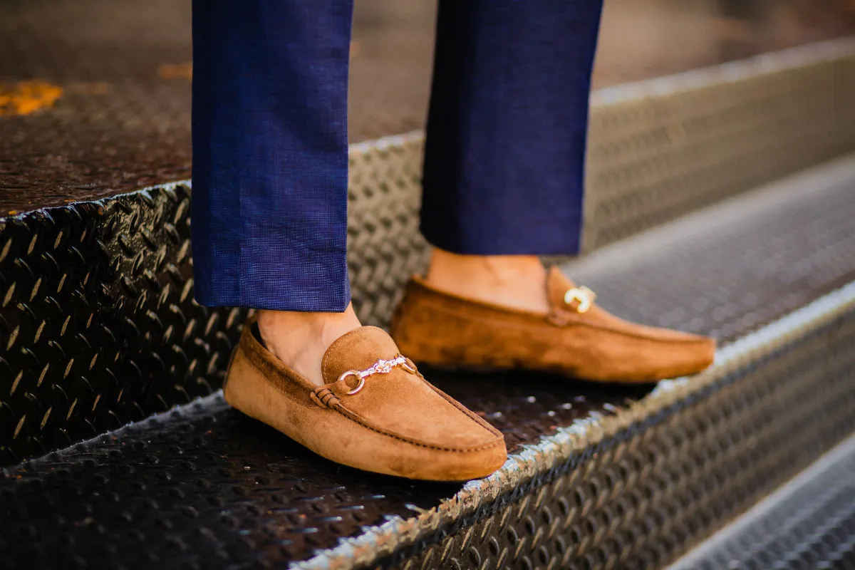 The Woods Bit Driving Loafer - Martora Suede