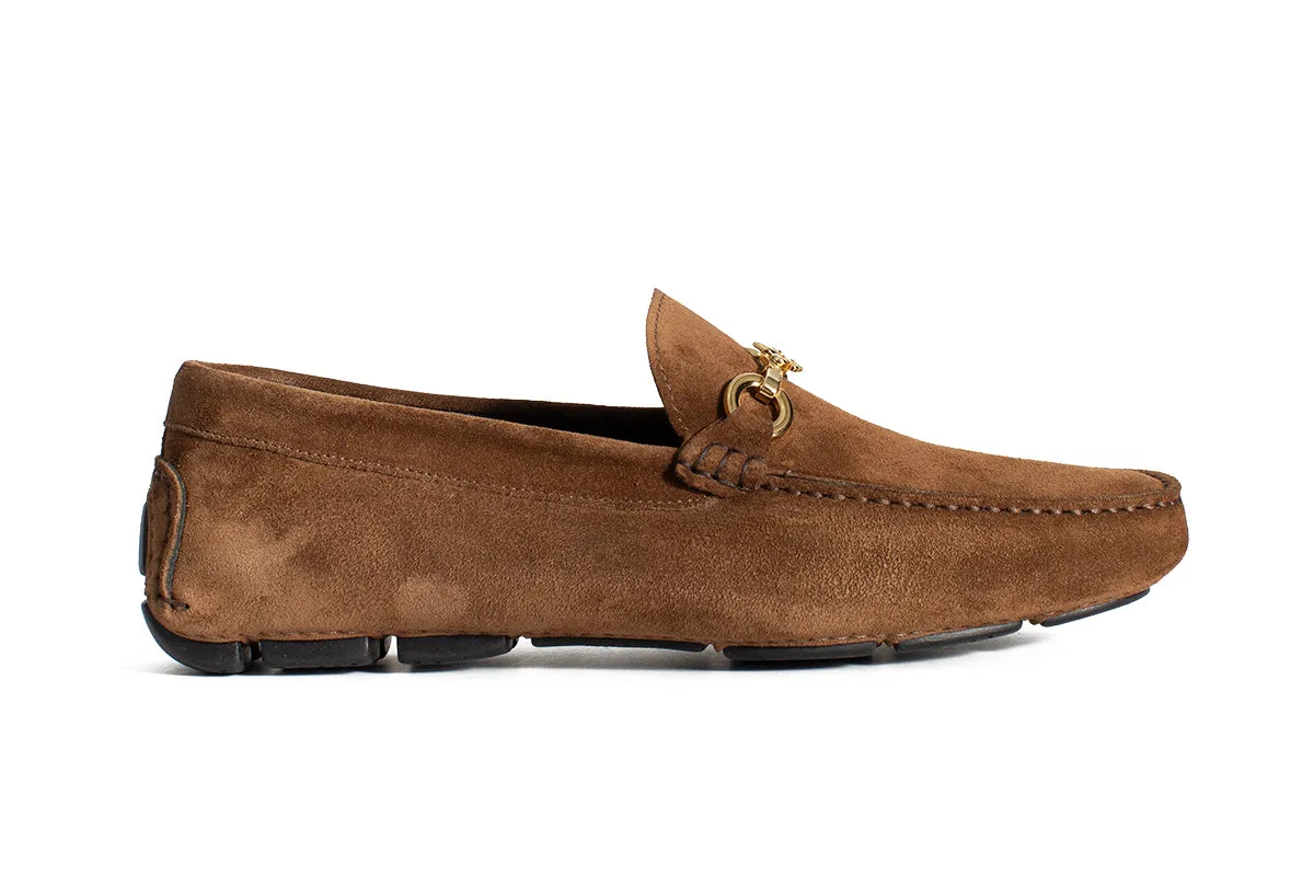 The Woods Bit Driving Loafer - Martora Suede