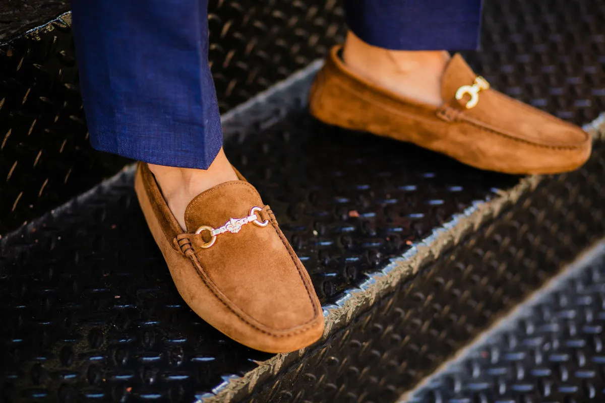 The Woods Bit Driving Loafer - Martora Suede