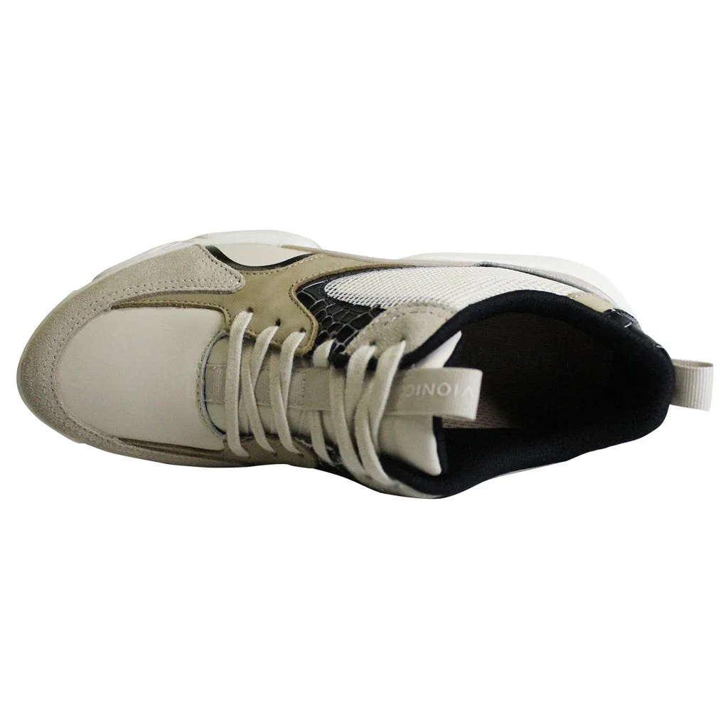 Vasher Aris Leather Synthetic Women's Low Top Trainers