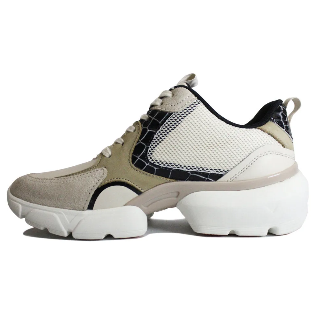 Vasher Aris Leather Synthetic Women's Low Top Trainers