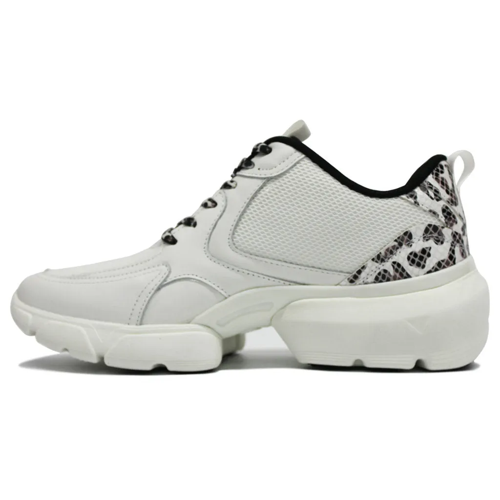 Vasher Aris Leather Synthetic Women's Low Top Trainers