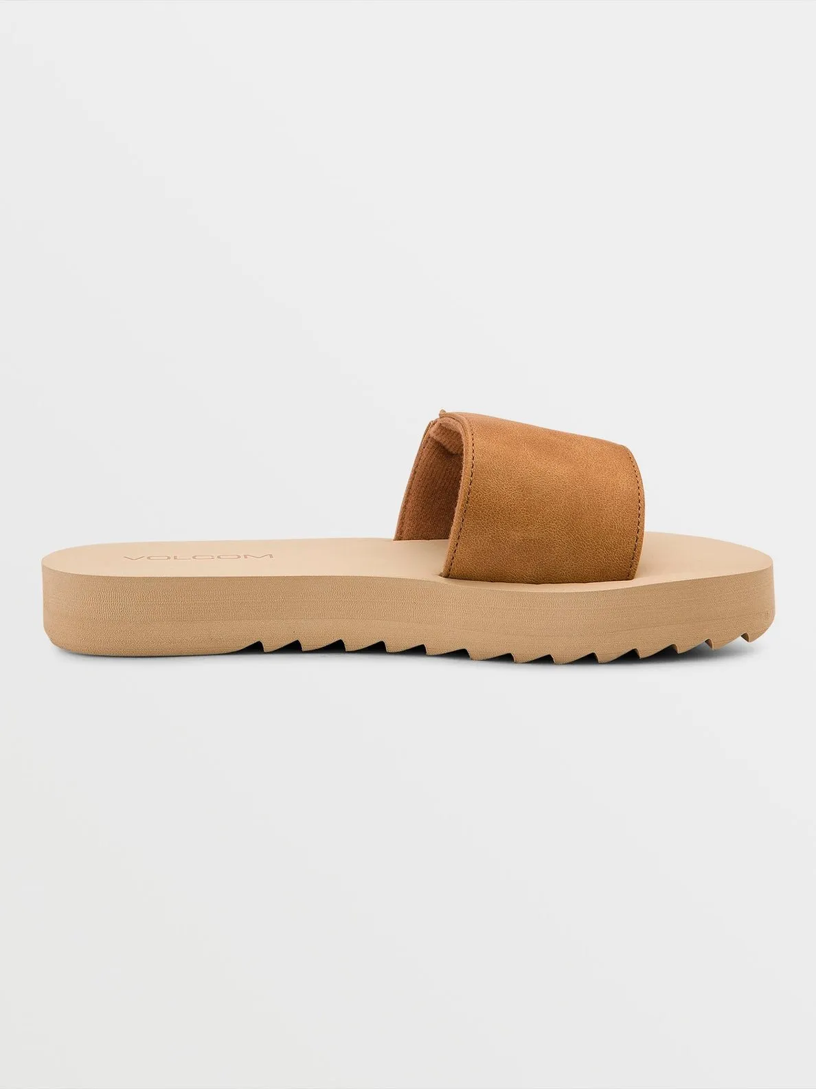 Volcom "Not So Simple" Women's Slides - Tan