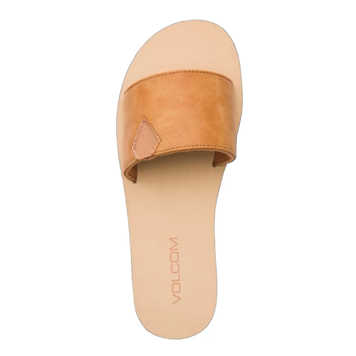 Volcom "Not So Simple" Women's Slides - Tan