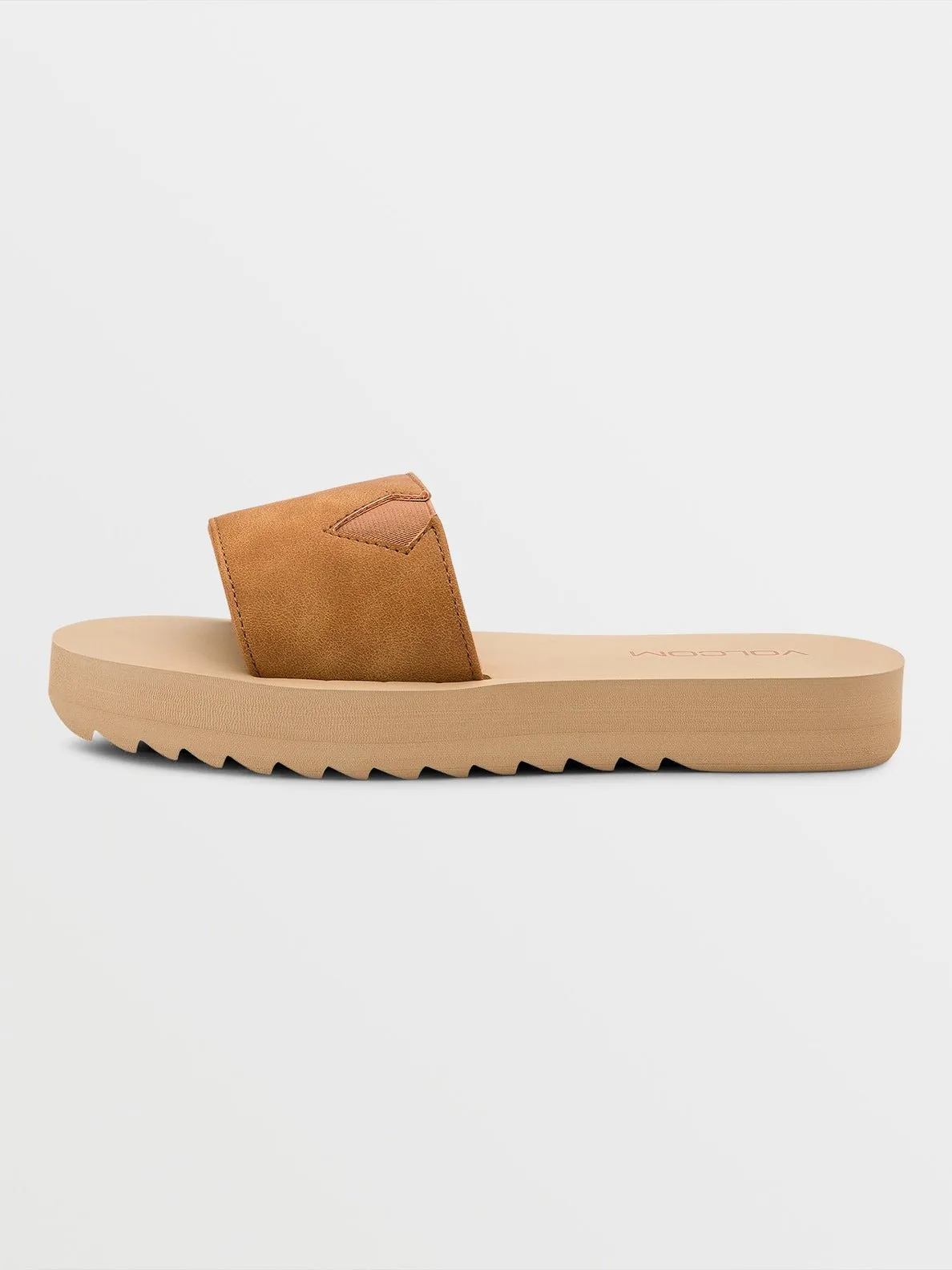 Volcom "Not So Simple" Women's Slides - Tan