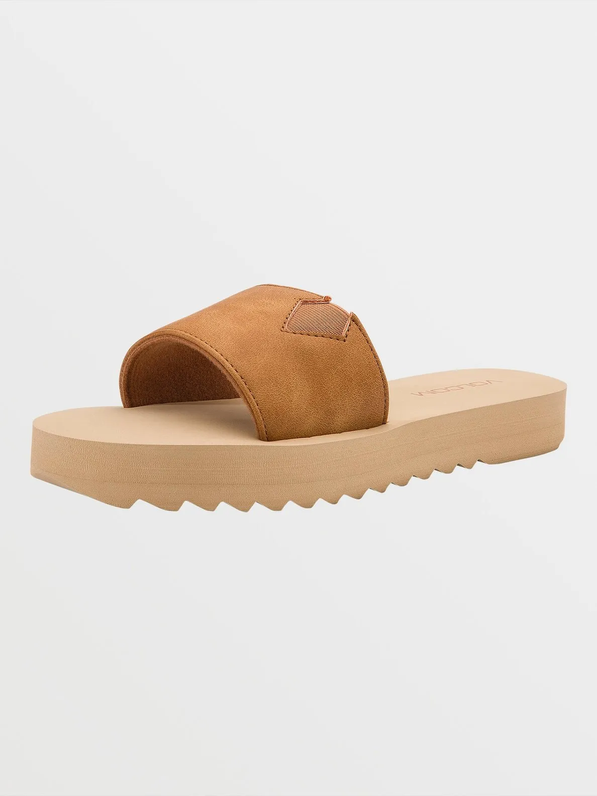 Volcom "Not So Simple" Women's Slides - Tan