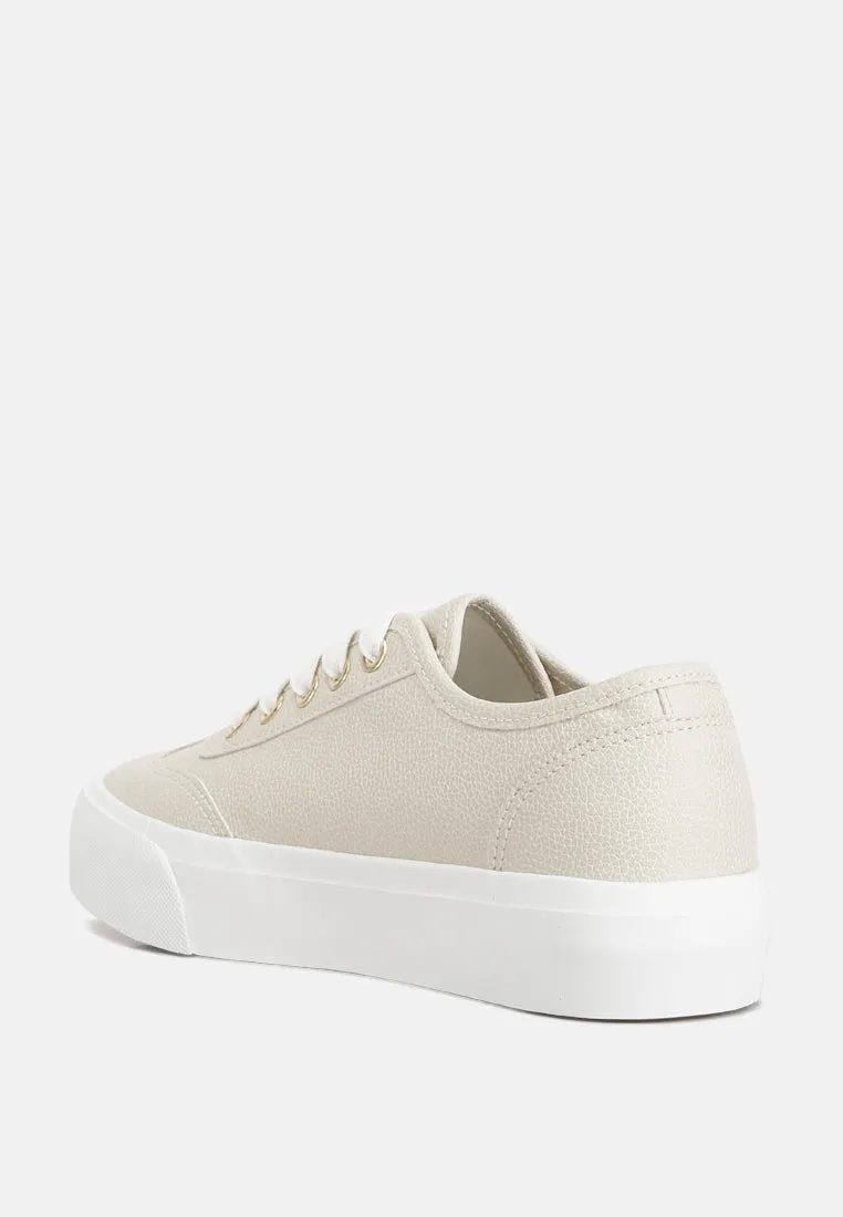 Zenda Chunky Flatform Sneakers